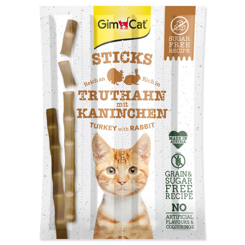 Gimcat Sticks krocan+králík  4ks
