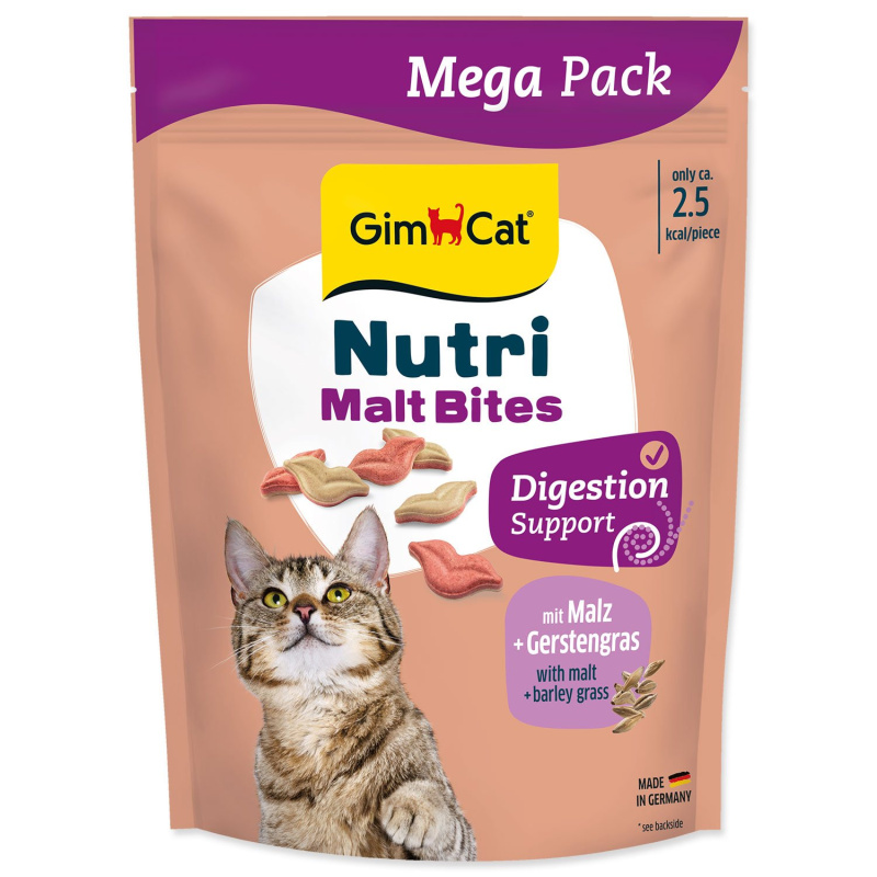 Pochoutka GimCat Nutri Malt Bites 425 g