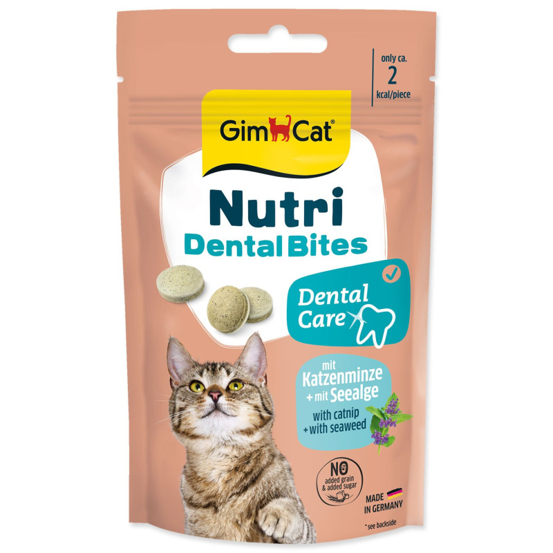 Pochoutka GimCat Nutri Dental Bites 40 g