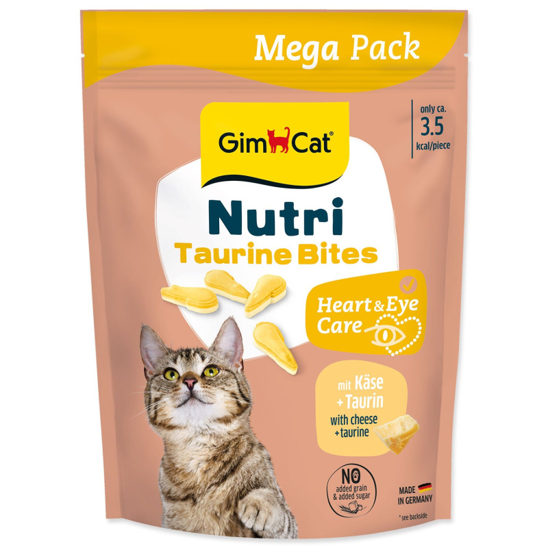Pochoutka GimCat Nutri Taurine Bites s tvarohem 425 g
