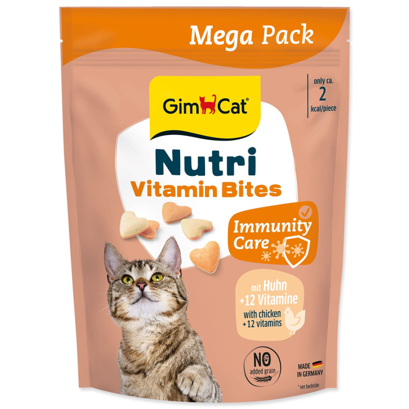 Pochoutka GimCat Nutri Multi-Vitamin Bites s kuřetem 425 g