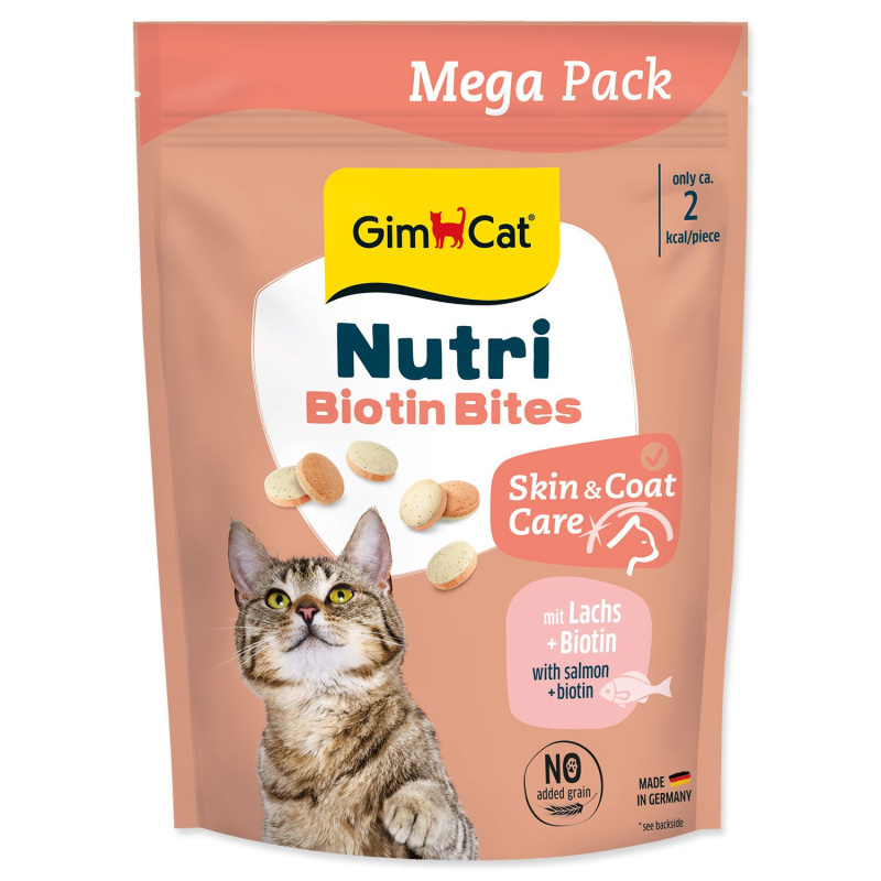 Pochoutka GimCat Nutri Biotin Bites 425 g