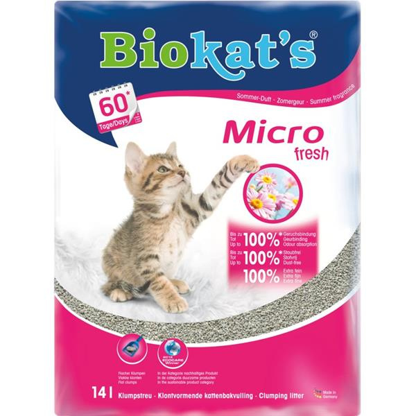 Biokat´s EKO Podestýlka micro fresh – přírodní