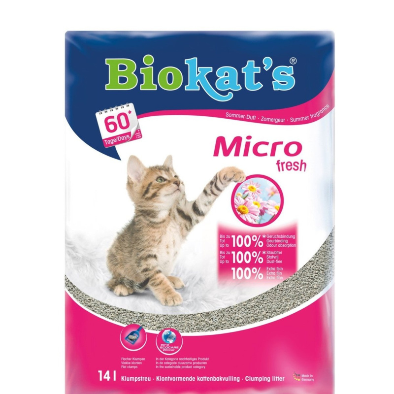 Biokat´s EKO Podestýlka micro fresh – přírodní
