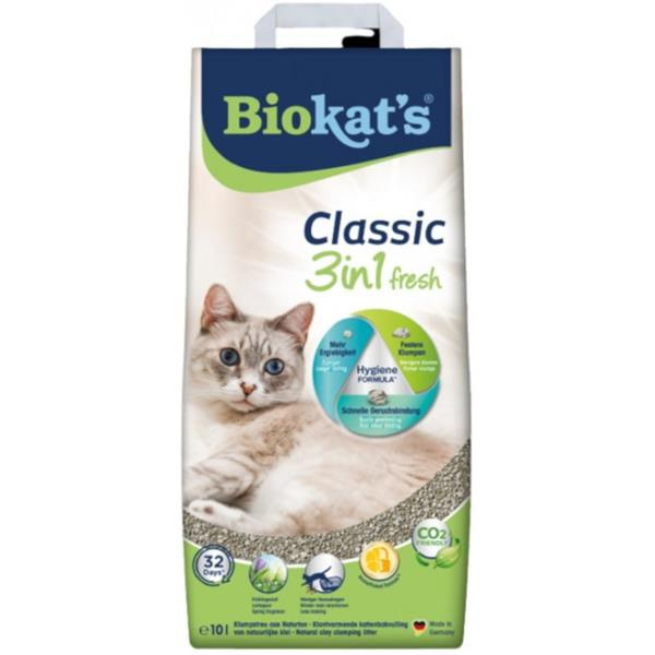 Podestýlka Biokat´s Classic Fresh 10L