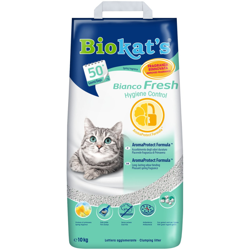 BIOKATS BIANCO FRESH Control 10 kg