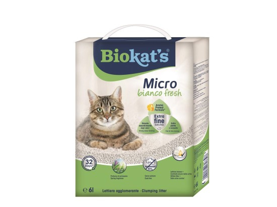 Biokat Micro Bianco podestýlka 6l Fresh