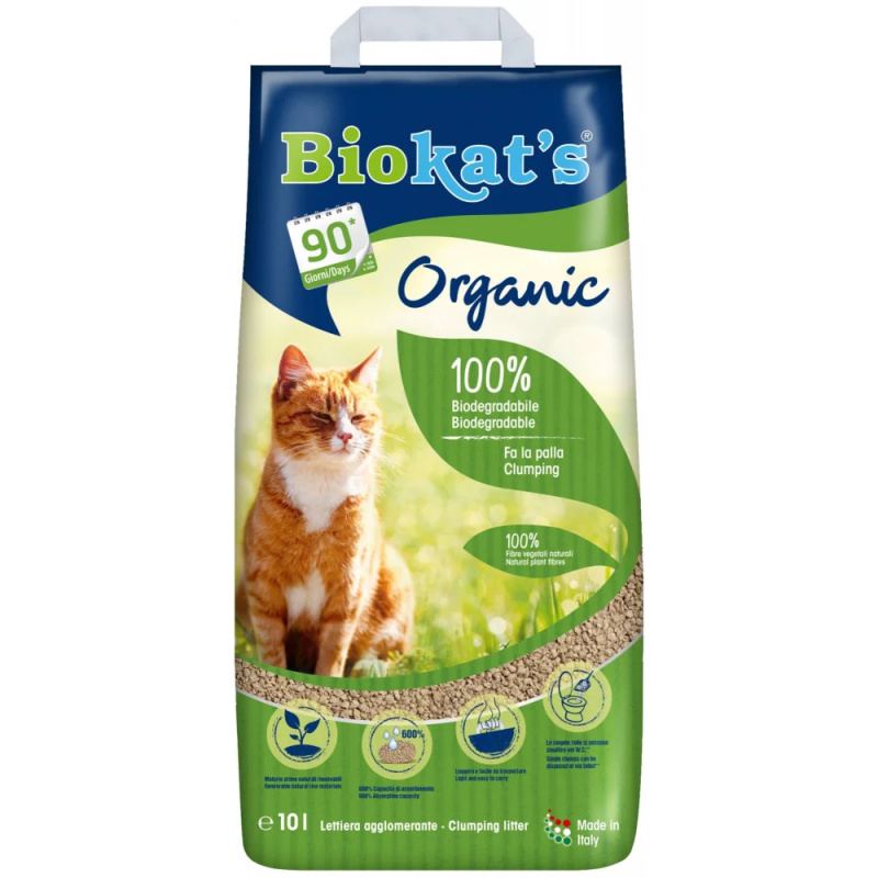 Podestýlka BIOKATS ORGANIC 10l