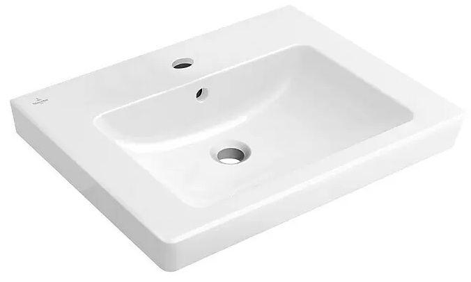 Umyvadlo s přepadem Villeroy & Boch Subway 2.0 / 65 x 47 cm / sanitární keramika / bílá Varianta: ivi1