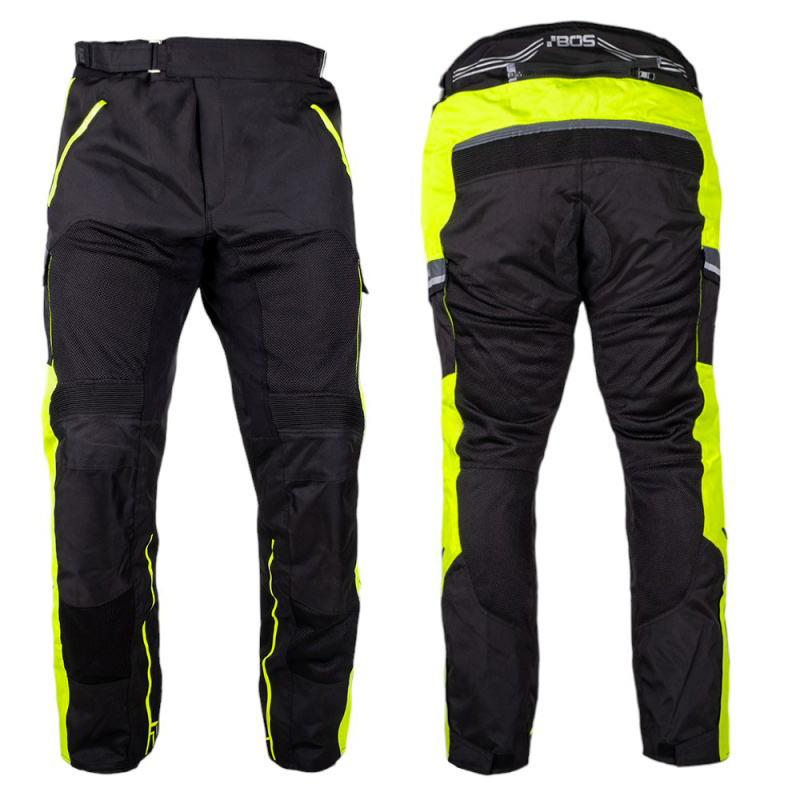 Moto kalhoty BOS Soul Neon XL