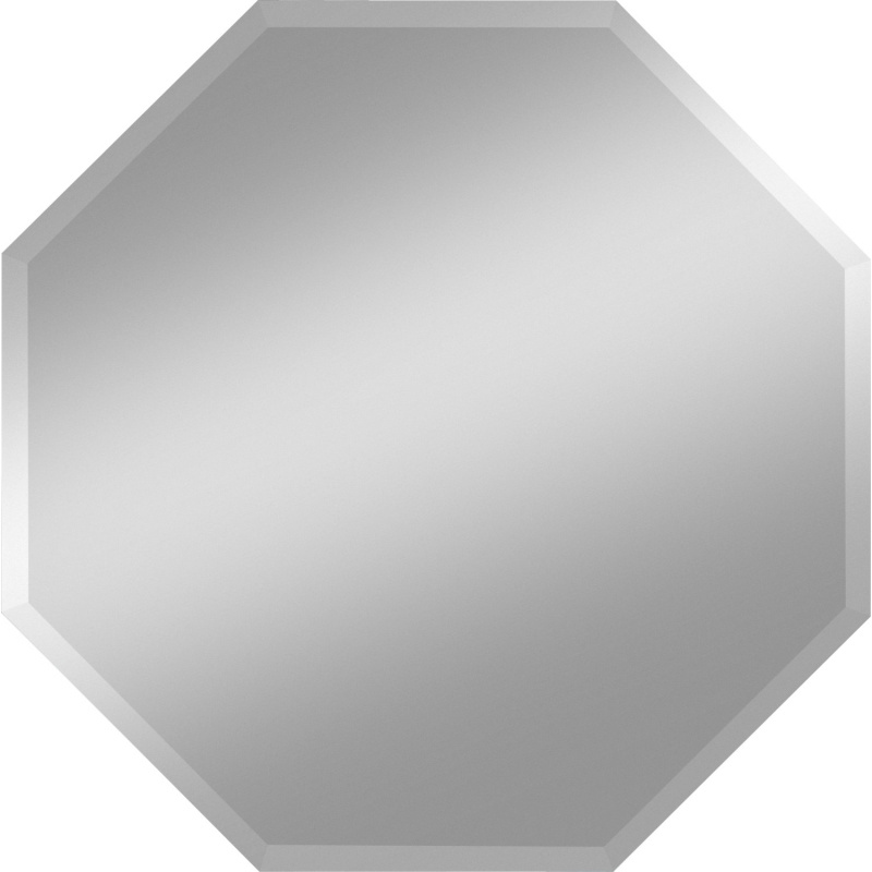 Kristall-Form Fasetové zrcadlo Suma, stříbrné, 50 x 50 cm