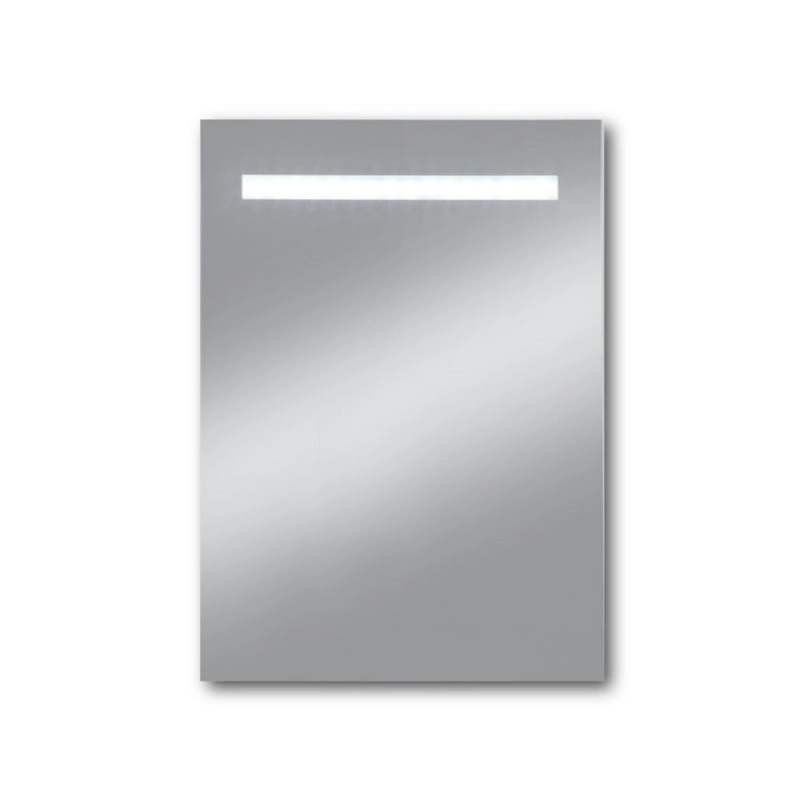 Kristall-Form Osvětlené zrcadlo s LED E-Light Two, 60 x 40 cm