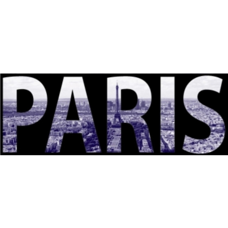 Kristall-Form Zrcadlo s potiskem Art of Paris 2, 140 x 50 cm