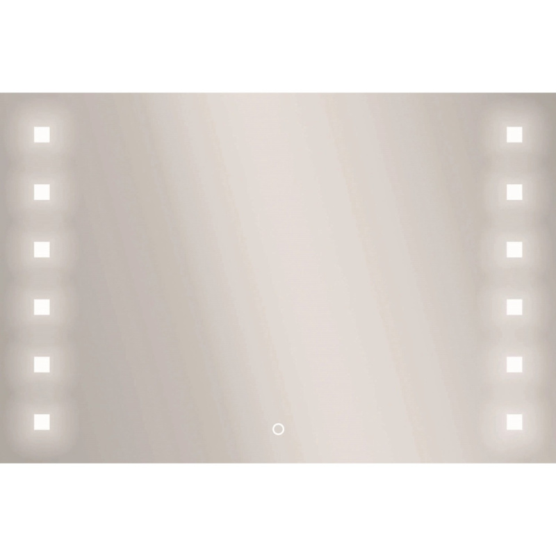 Kristall-Form Zrcadlo Capella s osvětlením, 90 x 60 cm