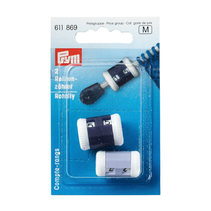 Prym Počítadlo řad PRYM 16118690, plast, sada 2ks