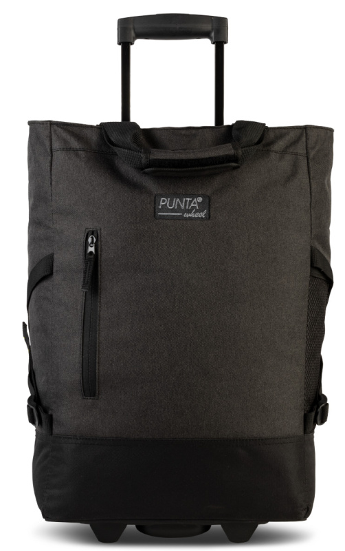 Univerzální taška na kolečkách Punta 36L - černá