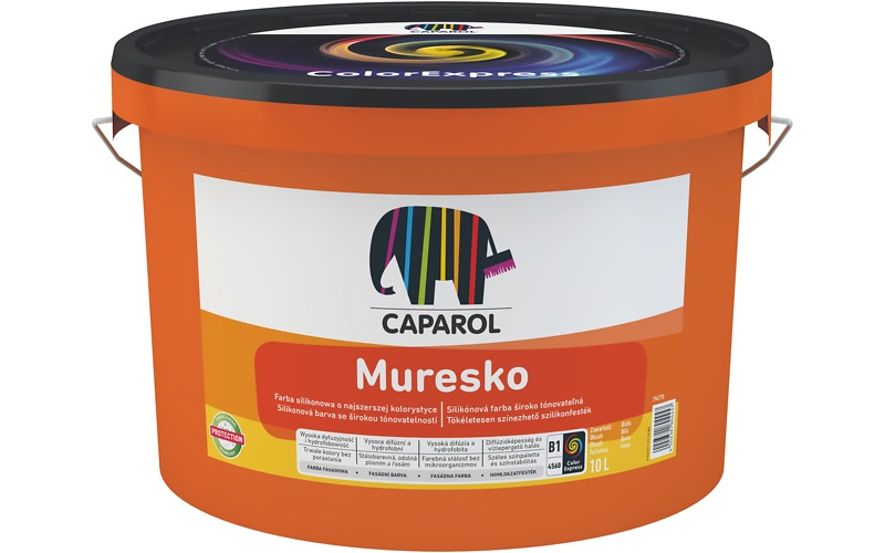 Barva fasádní silikonová Caparol Muresko 10 l