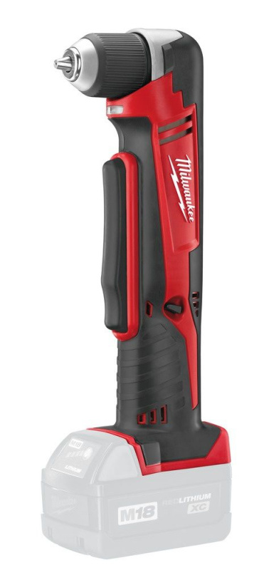 Aku pravoúhlý šroubovák-vrtačka 18V, 20 Nm, sklíčidlo 10 mm - Milwaukee C18 RAD-0