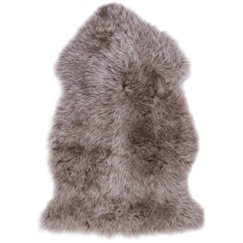 LUANA Pravá ovčí kůže taupe 60 x 85 cm