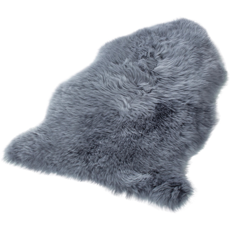 LUANA Pravá ovčí kůže šedá 60 x 85 cm