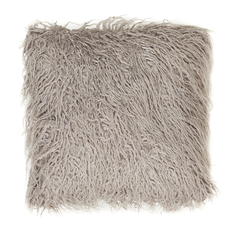 Polštářek Flocki šedý 40 x 40 cm