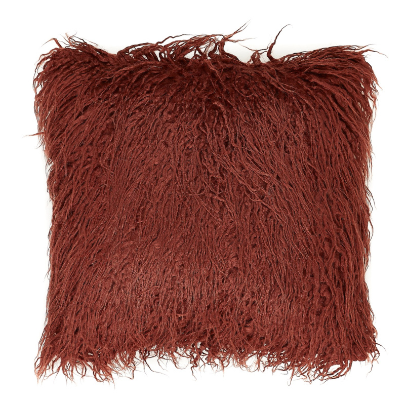 Polštářek Flocki červený 40 x 40 cm