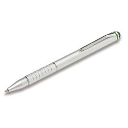 Leitz Complete Stylus 2 v 1 - kuličkové pero a dotykový hrot - stříbrná