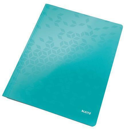 Rychlovazač LEITZ WOW- A4, laminovaný karton, ledově modrý