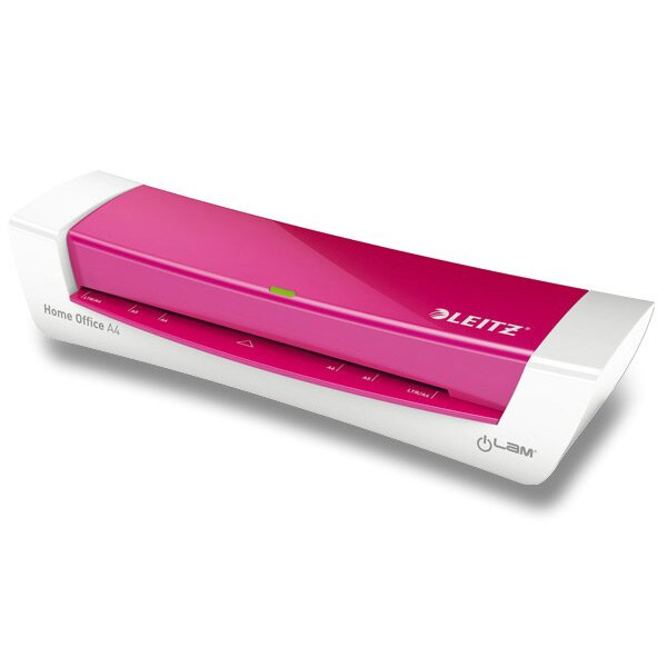 Laminátor Leitz iLAM Home Office A4, WOW růžová