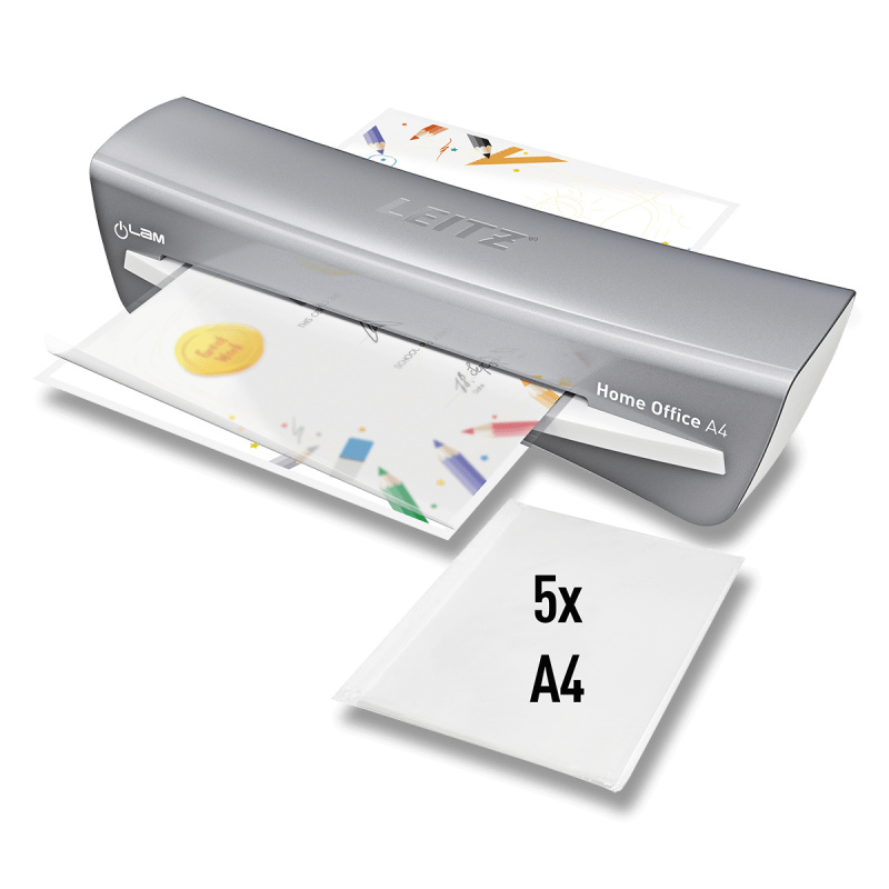 Laminátor Leitz iLAM Home Office A4, šedá