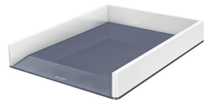 Zásuvka Leitz WOW, bílá/šedá