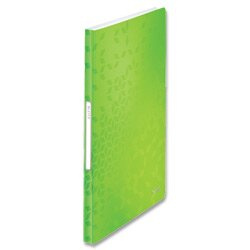 Katalogová kniha Leitz Wow, A4, 40 fólií zelená