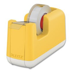 Stolní odvíječ lepící pásky Leitz Cosy - teplá žlutá