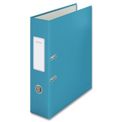 Pákový pořadač Leitz Cosy 180° - A4, šíře hřbetu 8 cm, modrý