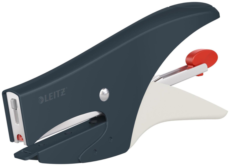 Kleště sešívací Leitz Cosy pro drátky No. 10 - 15 listů, sametová šedá