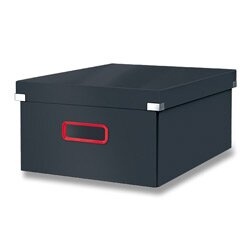 Box Click & Store Leitz Cosy - velikost L (A3), šedý