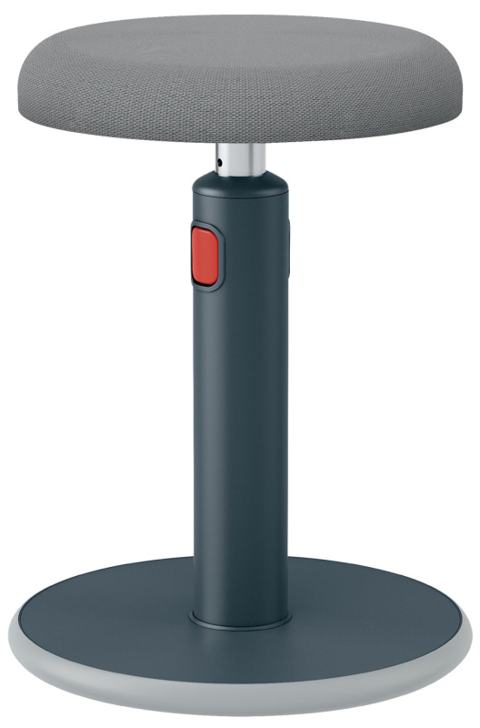 Balanční židle Leitz ERGO Cosy Stool - sametově šedá