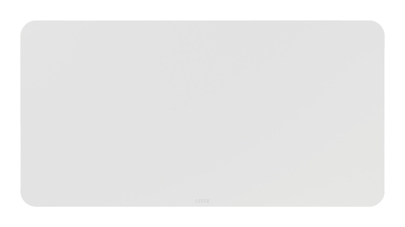 Podložka na stůl Leitz - 36 x 70 cm, recyklovaná kůže, světlá šedá
