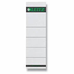 Leitz - náhradní etikety pro pákové pořadače, šíře hřbetu 80 mm, 10 ks