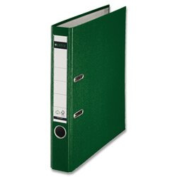 Pákový pořadač LEITZ 180° - A4, plastový, hřbet 5,2 cm, zelený
