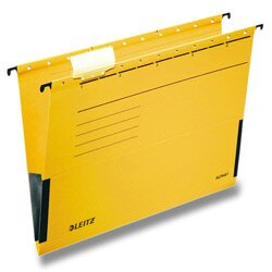 Leitz Alpha - závěsné zakládací desky typ V - žluté
