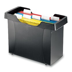 Leitz Plus - stolní zásobník na závěsné desky - černý