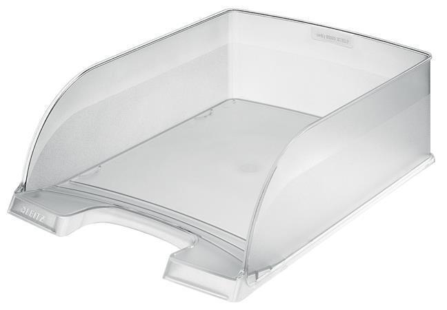 Zásuvka Leitz Jumbo PLUS, ledová transparentní