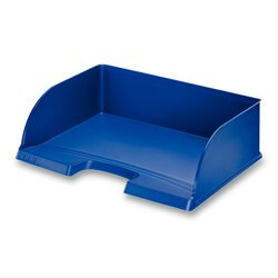 Leitz Jumbo Plus - kancelářský odkladač - modrý, A4+