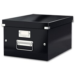 Krabice LEITZ Click-N-Store - A4, univerzální, černá