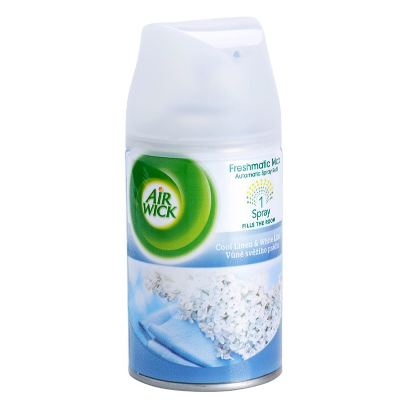 Air Wick Freshmatic automatický osvěžovač vzduchu svěží prádlo a bílá lilie, náplň