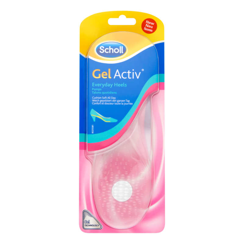SCHOLL Gel Activ gelové vložky do bot s podpadkem 1 pár