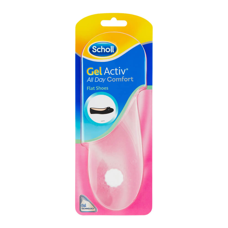 SCHOLL Gel sctiv gelové vložky do bot s plochou podrážkou 1 pár