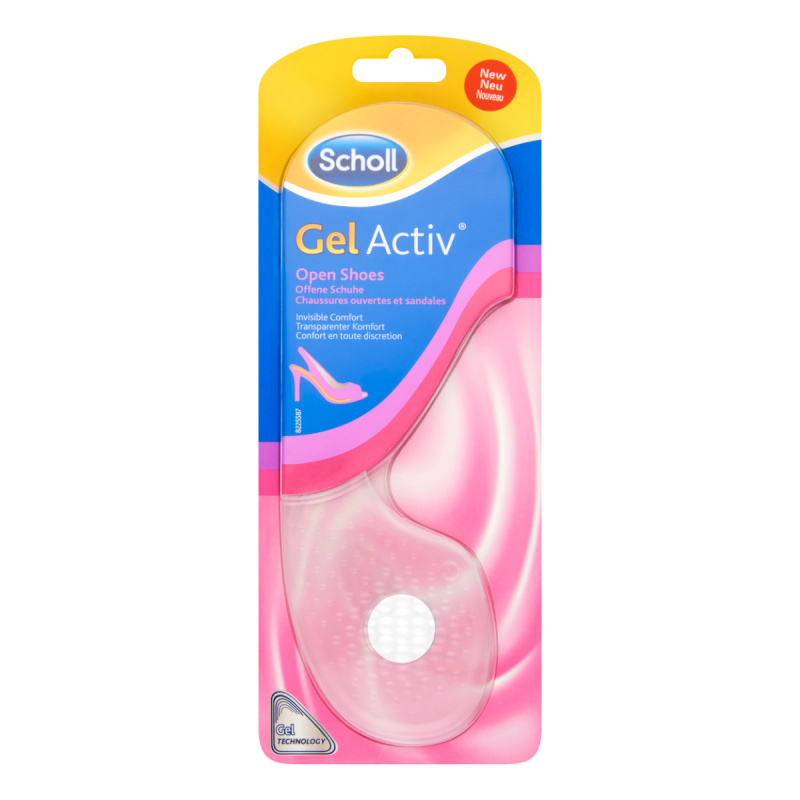 SCHOLL Gel Activ gelové vložky do otevřených bot 1 pár