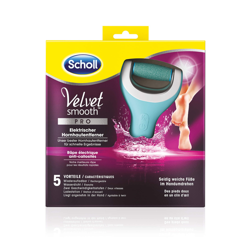 SCHOLL Velvet Smooth Pro Elektrický pilník na chodidla